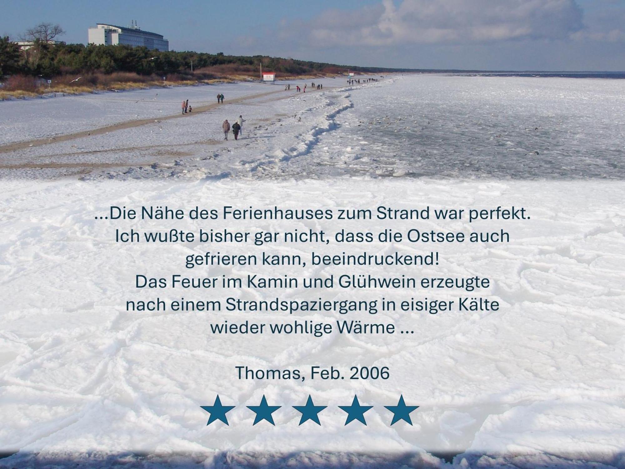 Paradies-Ambiente - Strandnah, Sauna, Kamin, Hundefreundlich 치노비츠 외부 사진